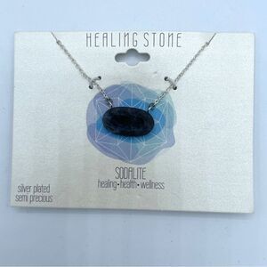 Healing Stone Sodalite Necklace